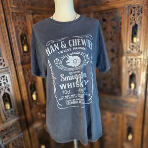 🌌✨ Star Wars Han Solo & Chewbacca Graphic T‑Shirt — Size Medium (Unisex) ✨🌌
